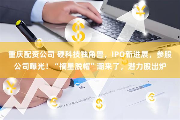 重庆配资公司 硬科技独角兽，IPO新进展，参股公司曝光！“摘星脱帽”潮来了，潜力股出炉